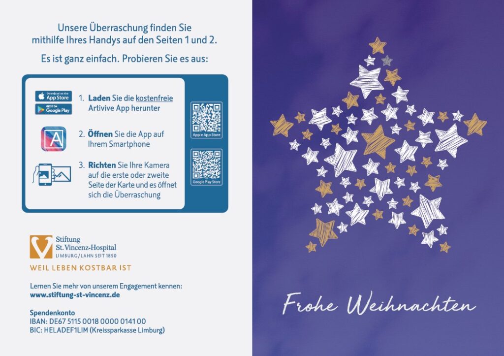 Frohe Weihnachten St Vincenz 2024
