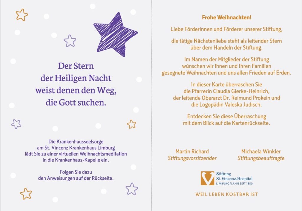 Der Stern der Heiligen Nacht