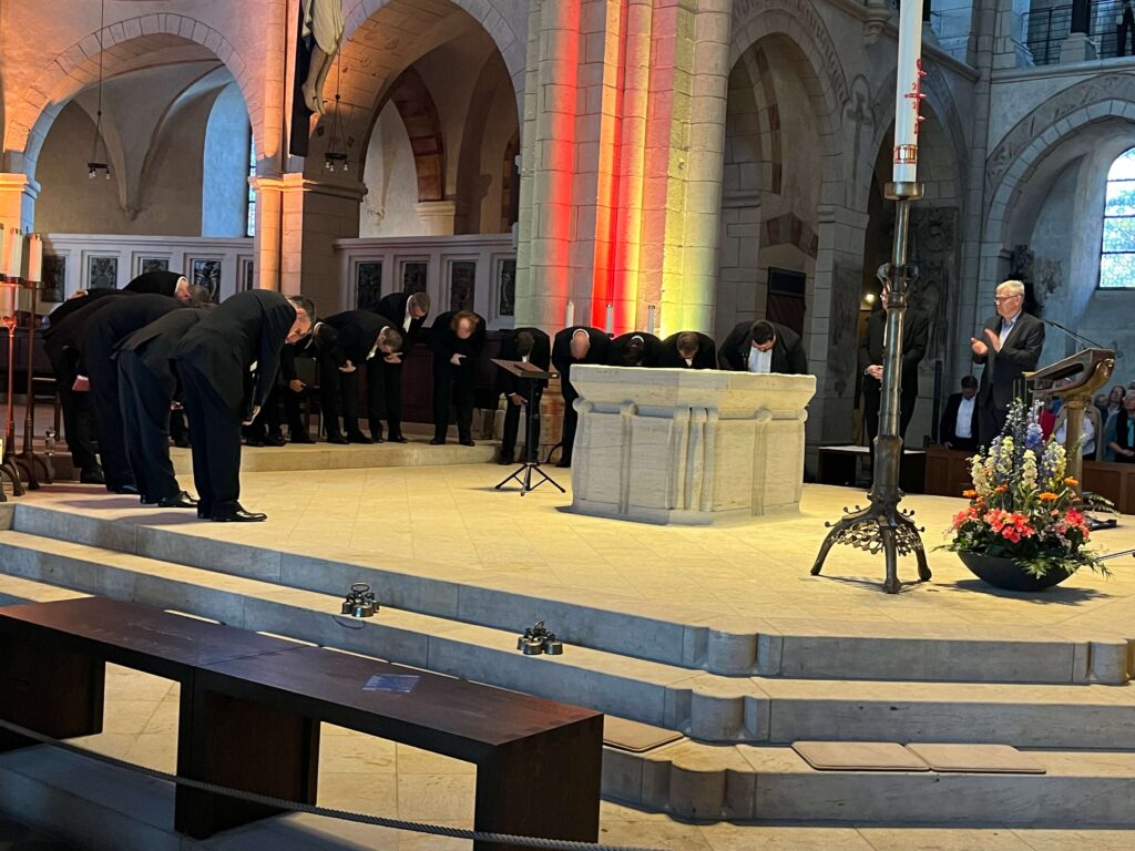 Dank von Richard - Verbeugung