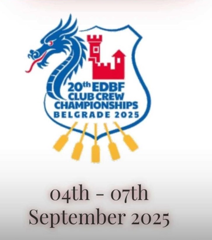 20th EDBF Club Crew Championships Belgrade 2025 - mit Limburger Domdrachen