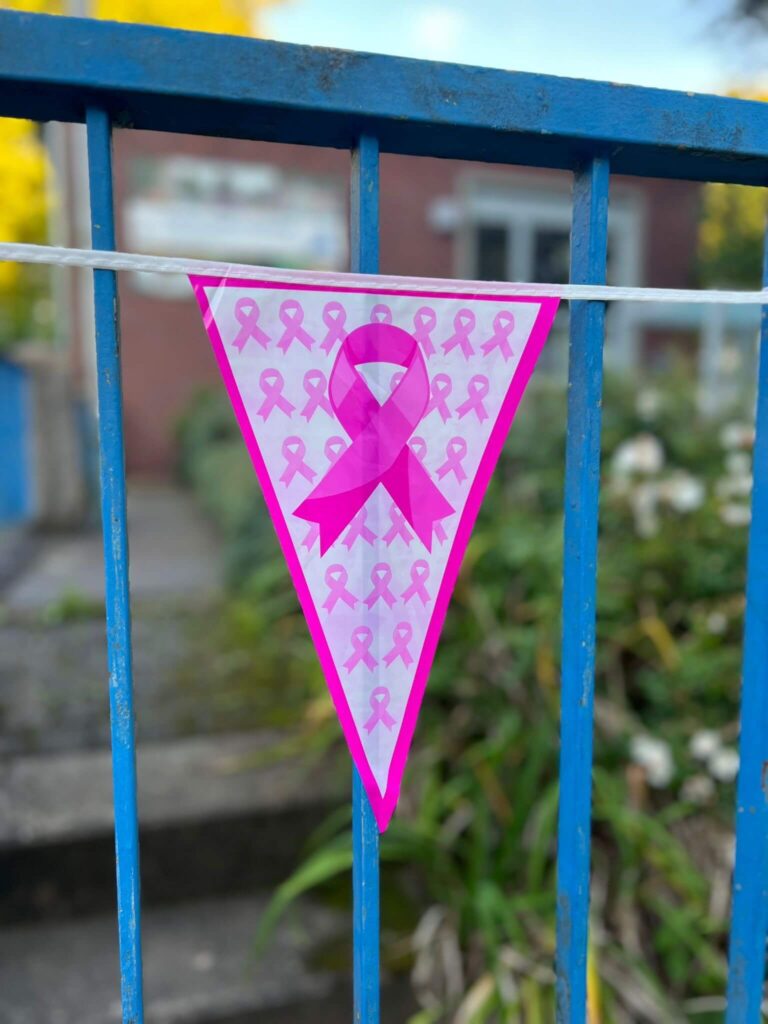… als wir gemeinsam in Vorbereitung auf den PINK Oktober waren