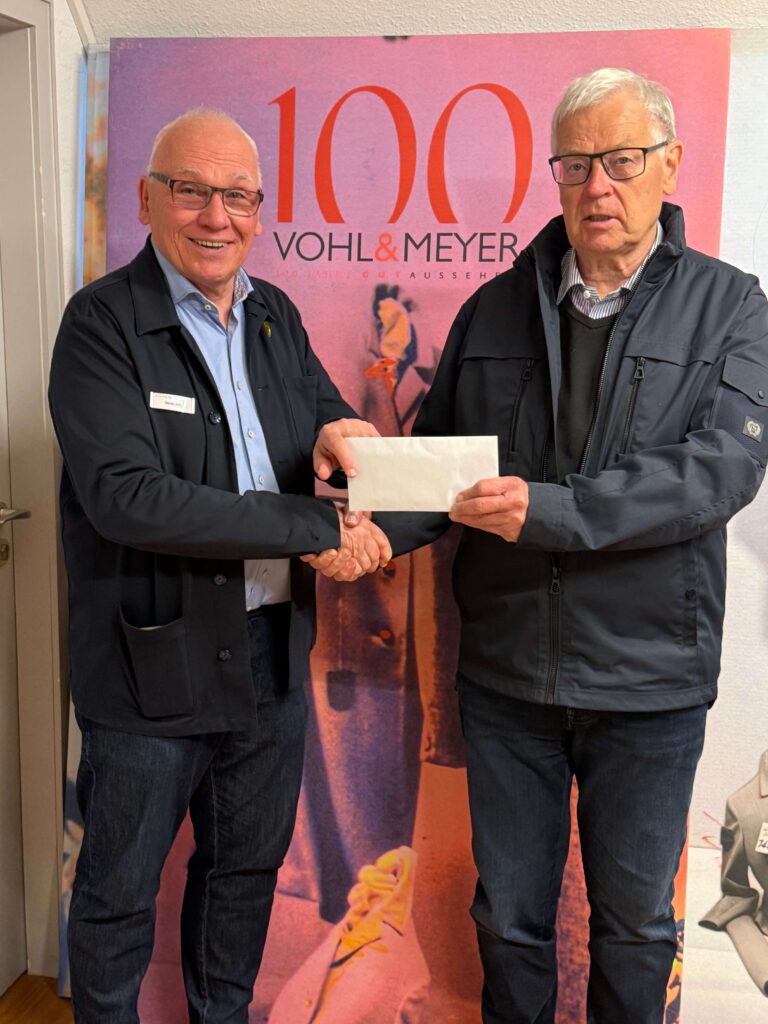 Martin Acht von Vohl & Meyer und Martin Richard, Stiftungsvorsitzender